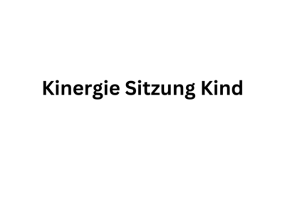 Kinergie Sitzung Kind