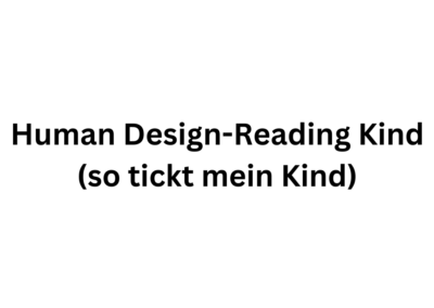 HD-Reading Kind (so tickt mein Kind)